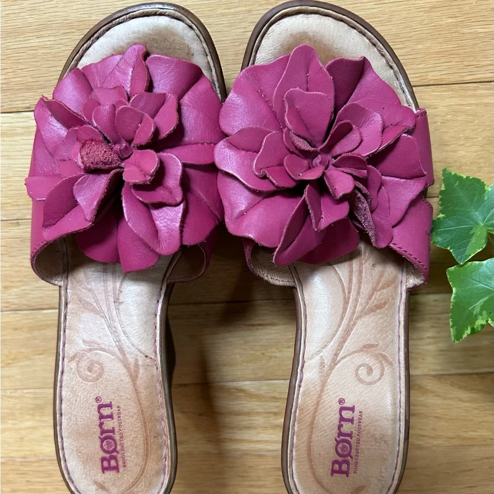 Born Leather Sandals - Picture 3 of 5